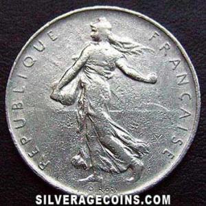 1962 French New Franc (Obverse)