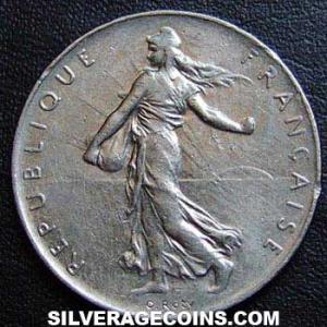 1978 French New Franc (Obverse)
