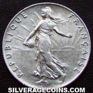 50 Céntimos de Plata Franceses 1916 (Anverso)