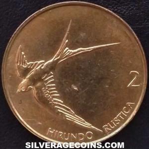 2004 Slovenian 2 Tolars (Reverse)