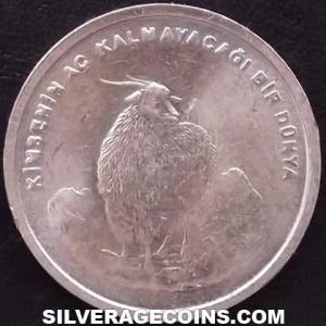 2002 Turkish 750000 Lira (FAO) (Reverse)