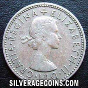1961 Elizabeth II British Shilling (Scotland) (Obverse)