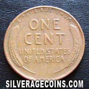 1948 United States "Lincoln Wheat Penny" Cent (Reverse)