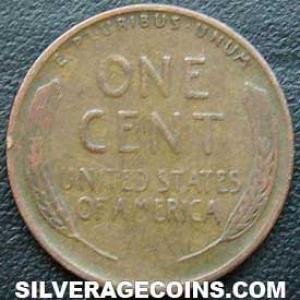 1946 S United States "Lincoln Wheat Penny" Cent (Reverse)