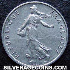 1967 French Half New Franc (Obverse)