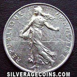 1992 French Half New Franc (Obverse)