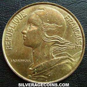 1994 (bee) French 20 New Centimes (Obverse)