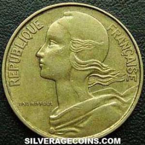 1973 French 10 New Centimes (Obverse)