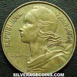 1974 French 10 New Centimes (Obverse)