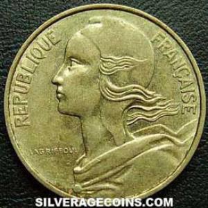 1976 French 10 New Centimes (Obverse)