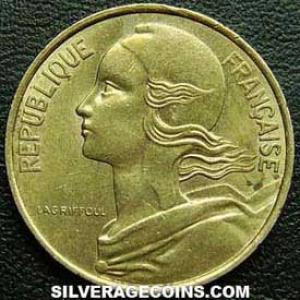 1977 French 10 New Centimes (Obverse)