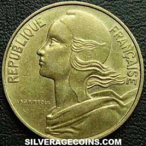 1978 French 10 New Centimes (Obverse)