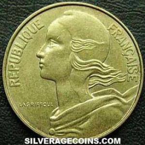 1988 French 10 New Centimes (Obverse)