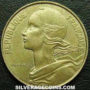 1989 French 10 New Centimes (Obverse)