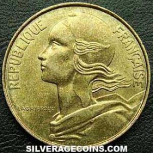 1996 French 10 New Centimes (Obverse)