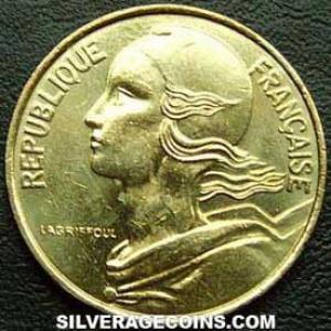 1997 French 10 New Centimes (Obverse)