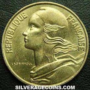 2000 French 10 New Centimes (Obverse)
