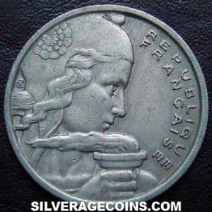 1954 French 100 Francs (Obverse)