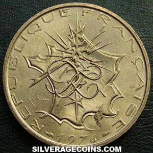 1976 French 10 New Francs (Obverse)
