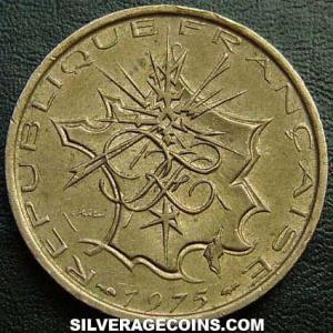 1975 French 10 New Francs (Obverse)