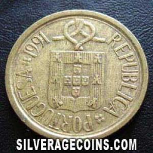 1991 Portuguese 10 Escudos (Obverse)