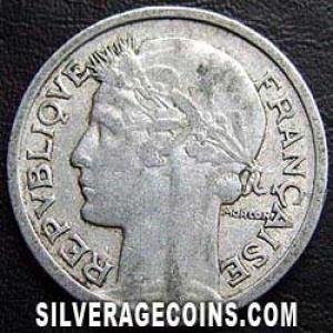 1949 French Aluminium Franc (Obverse)