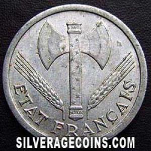 1943 French 2 Francs (Obverse)