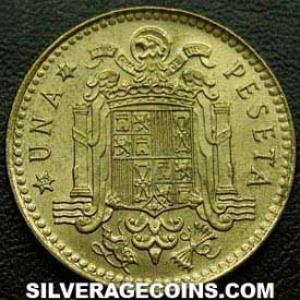 Peseta "Águila de San Juan" Española de Juan Carlos I 1975 (77) (Reverso)
