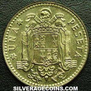 Peseta "Águila de San Juan" Española de Juan Carlos I 1975 (80) (Reverso)