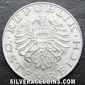 1978 Austrian 10 Schillings (Obverse)