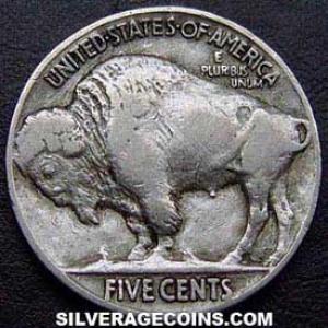 1917 United States "Buffalo Nickel" 5 Cents (Reverse)