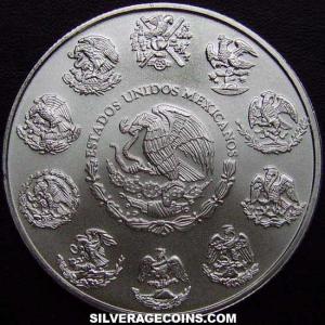 2012 Mexican Silver 1 Ounce Libertad (Obverse)