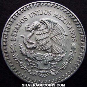 1992 Mo Mexican Silver 1 Ounce Libertad (type 2 reverse) (Obverse)