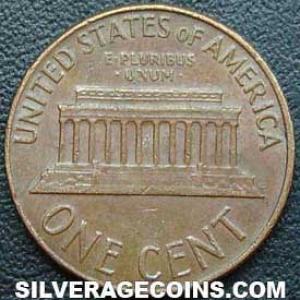 1964 United States "Lincoln Memorial" Cent (Reverse)