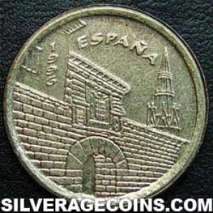 1996 Juan Carlos I Spanish 5 Pesetas (La Rioja) (Obverse)