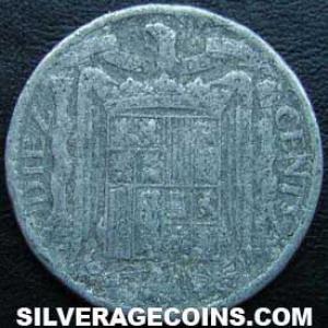 1945 Nationalist Government Spanish 5 Cents (Reverse)