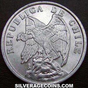 1975 Chilean Centavo (Obverse)