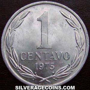 1975 Chilean Centavo (Reverse)